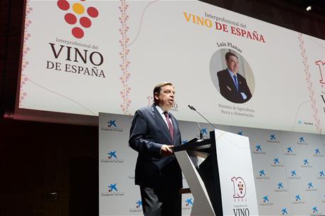 Luis Planas interviene en el X aniversario de la Organización Interprofesional del Vino de España (OIVE)