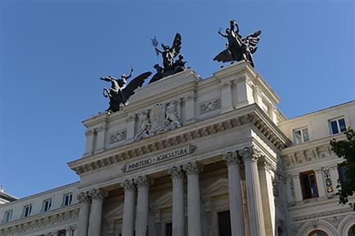 Sede del Ministerio de Agricultura, Pesca y Alimentación, en Madrid.
