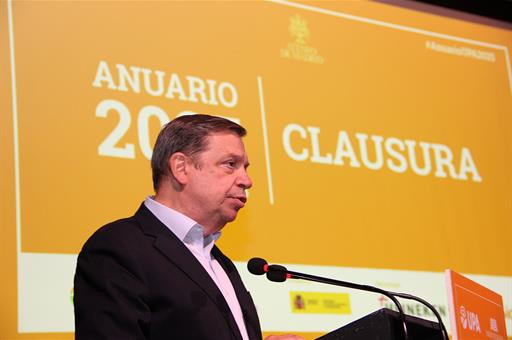 El ministro de Agricultura, Pesca y Alimentación, Luis Planas