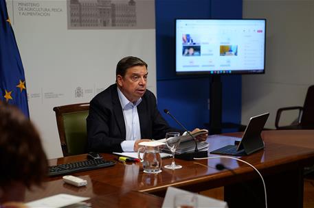 El ministro Luis Planas durante su intervención