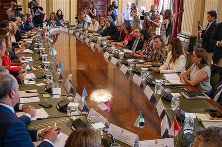 El ministro de Agricultura, Pesca y Alimentación, Luis Planas, durante el consejo consultivo