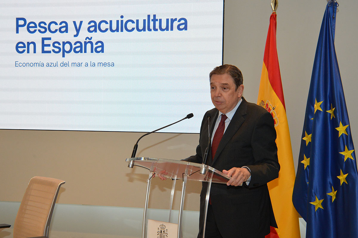 El ministro en su intervención