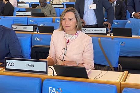 La secretaría general de Pesca, Isabel Artime