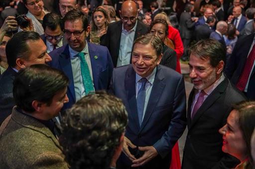 ​​El ministro de Agricultura, Pesca y Alimentación, Luis Planas, durante su viaje oficial a México.