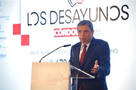 El ministro en su intervención