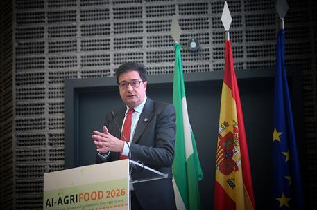El ministro para la Transformación Digital y de la Función Pública, Óscar López, durante su intervención en el Congreso 