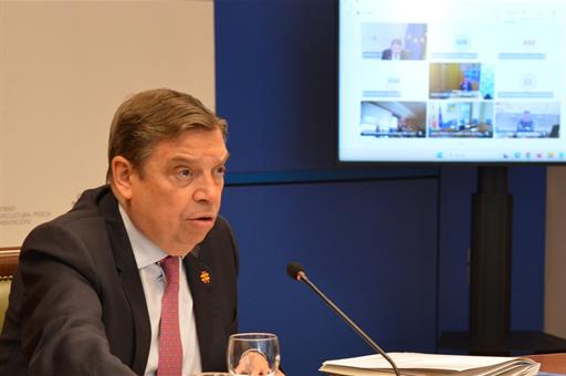 El ministro Planas preside por videoconferencia la Conferencia Sectorial de Agricultura y Desarrollo Rural