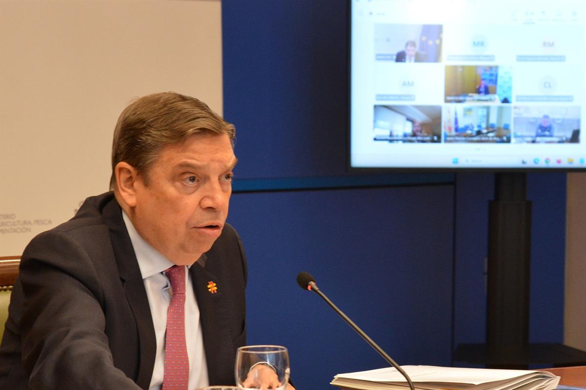 El ministro Planas preside por videoconferencia la Conferencia Sectorial de Agricultura y Desarrollo Rural