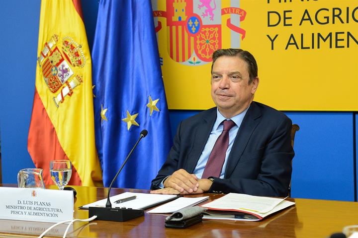 23/10/2020. El ministro de Agricultura, Pesca y Alimentación, Luis Planas
