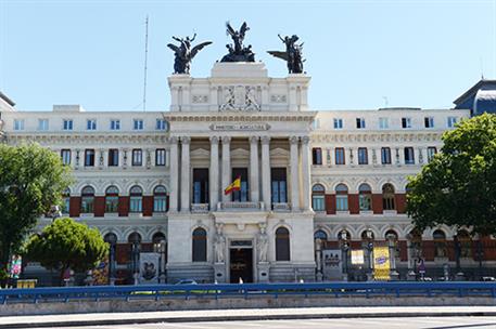 Fachada del Ministerio de Agricultura, Pesca y Alimentación