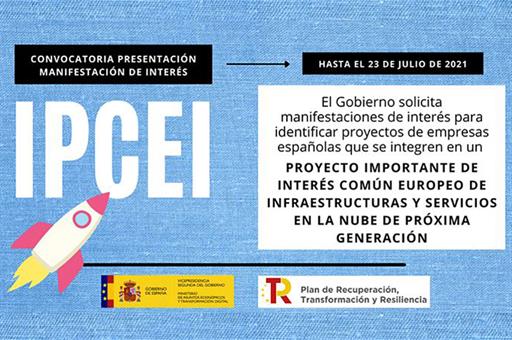 Proyecto Importante de Interés Común Europeo (IPCEI) de Infraestructuras y Servicios en la Nube