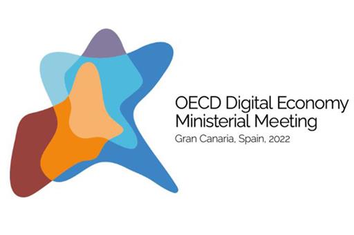 13/12/2022. OECD Ministerial Conference logo. OECD Ministerial Conference logo