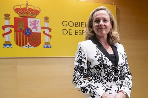 La ministra Nadia Calviño