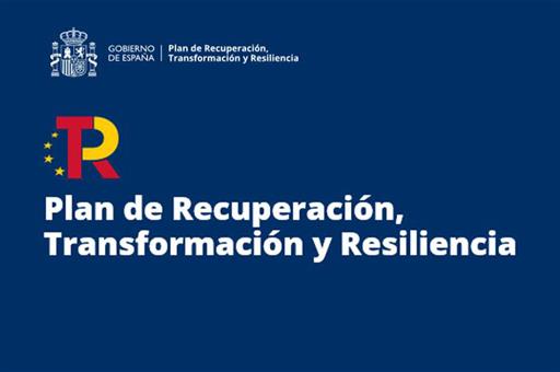 Portada de la web del Plan de Recuperación, Transformación y Resiliencia