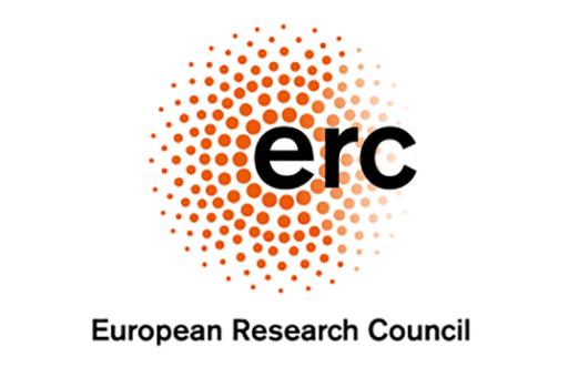 Logo del Consejo Europeo de Investigación (ERC, en sus siglas en inglés)