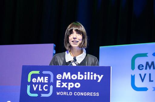 La ministra de Ciencia e Innovación, Diana Morant, clausura la València Battery Convention