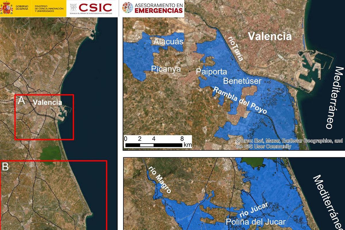 Imagen del artículo Ciencia, Innovación y Universidades presta asesoramiento a Interior y Defensa en la gestión de la emergencia provocada por la DANA