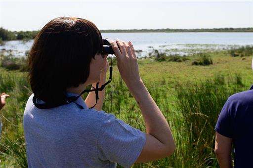 La ministra de Ciencia, Innovación y Universidades, Diana Morant, visita la Reserva Biológica de Doñana