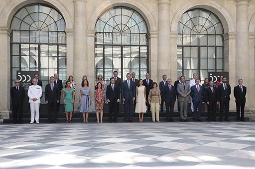 Inauguración de la exposición 'El viaje más largo: la primera vuelta al mundo'