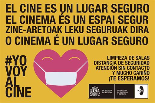 Carteles de la campaña Yo voy al cine
