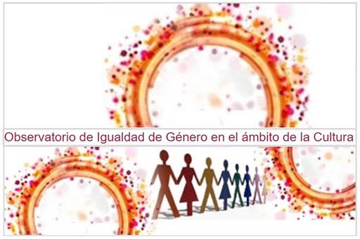 Portada en la web del Observatorio de Igualdad de Género en el ámbito de la Cultura