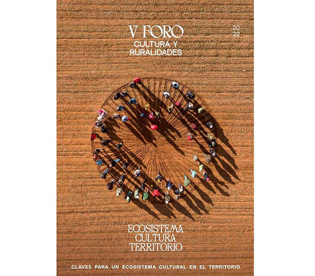 Portada del programa del V Foro Cultura y Ruralidades