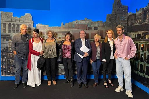 Inauguración de la exposición ‘70 años, 7 piezas, 7 cineastas’ en la Filmoteca Española