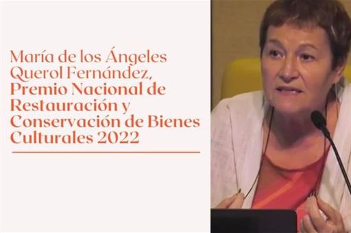 Mª Ángeles Querol, Premio Nacional de Restauración y Conservación de Bienes Culturales 2022
