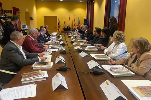 Reunión del pleno del Patronato del Archivo de la Corona de Aragón