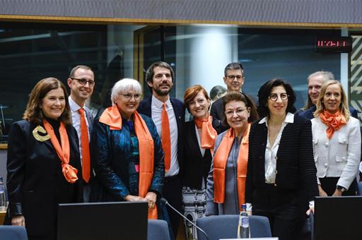 El ministro de Cultura, Ernest Urtasun, preside en Bruselas el Consejo de Ministros de Cultura de la Unión Europea.