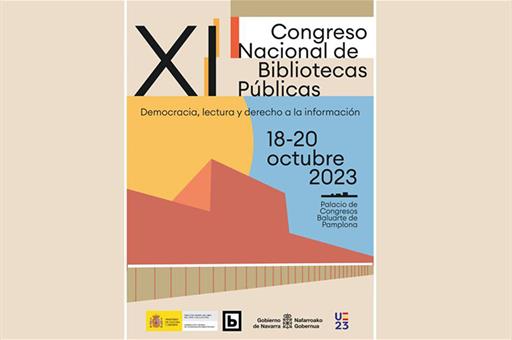 Cartel del XI Congreso Nacional de Bibliotecas Públicas
