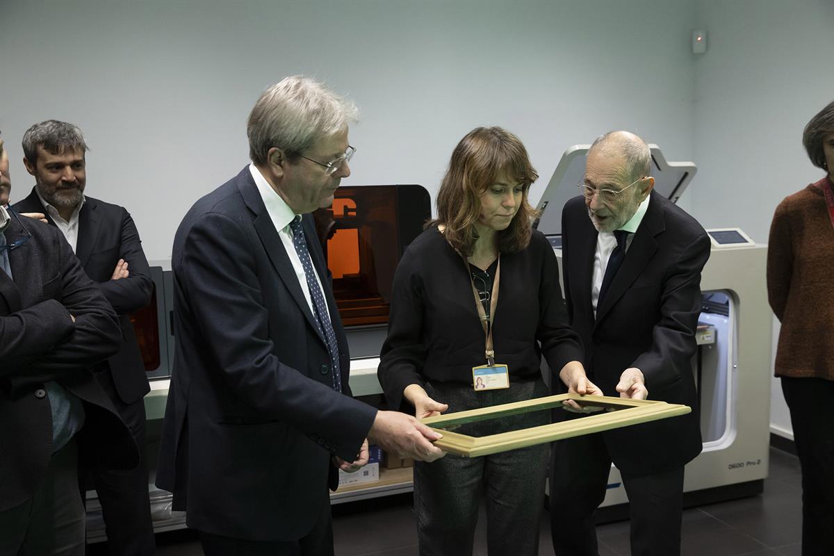 14/03/2024. The European Commissioner for Economy, Paolo Gentiloni, during his visit to the Museo Nacional del Prado. The European Commissio...