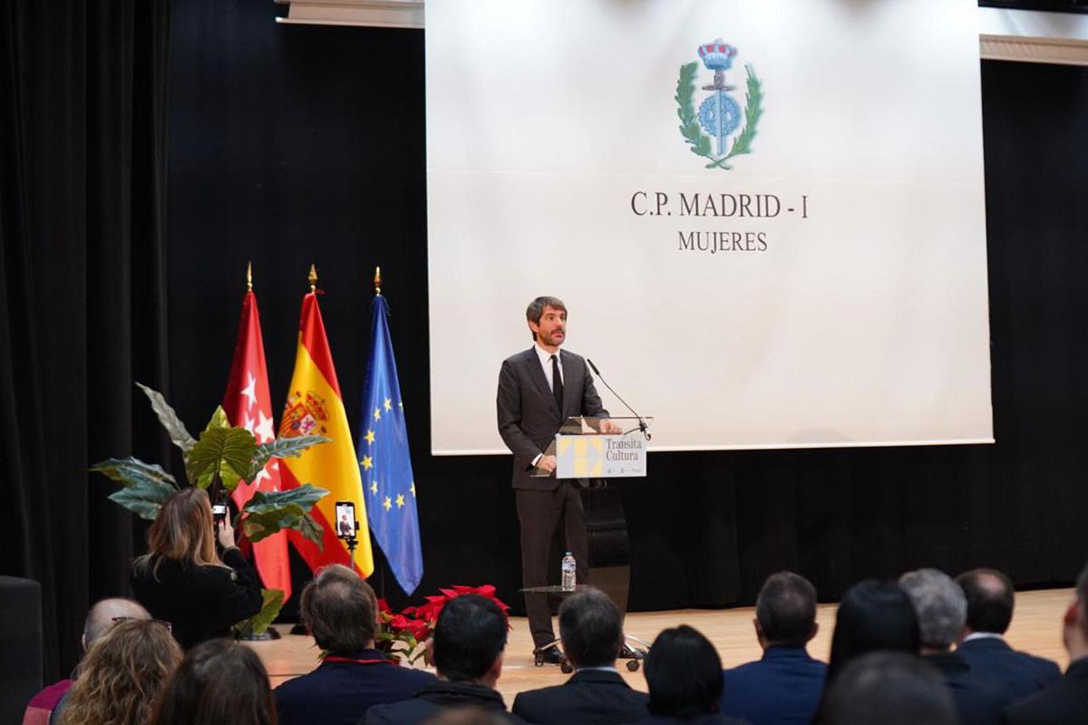 El ministro en su intervención
