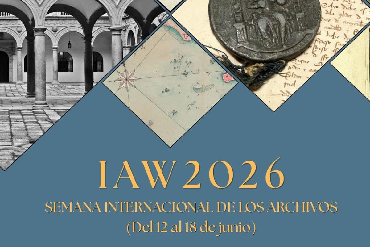 Cartel con motivo del Día Internacional de los Archivos 2026