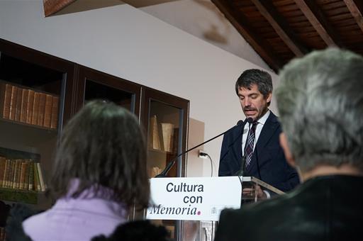 El ministro Urtasun preside el acto de restitución a Brihuega de bienes no devueltos por la dictadura