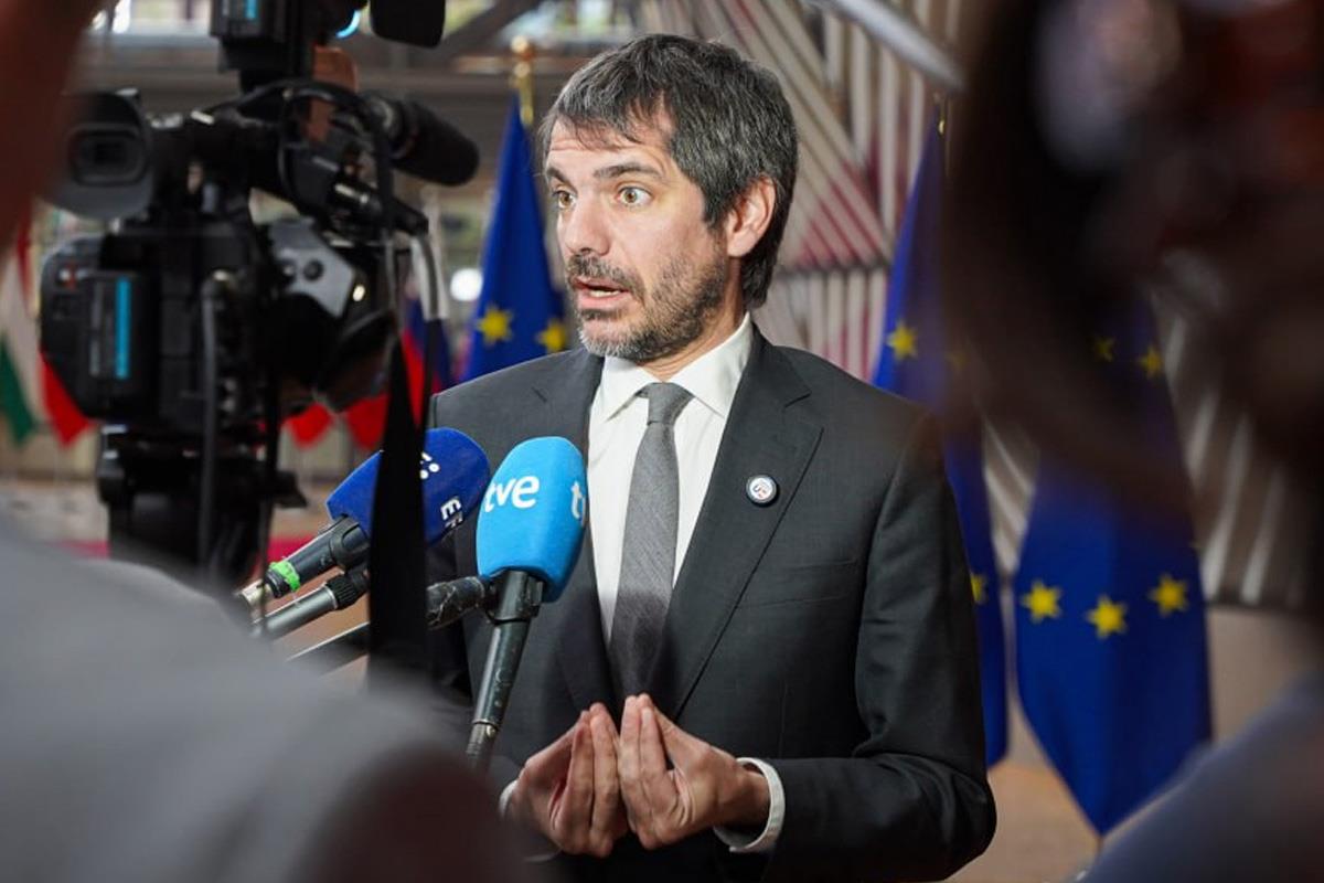 El ministro de Cultura, Ernest Urtasun. 