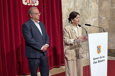 La ministra de Juventud e Infancia, Sira Rego, durante su visita a Palma