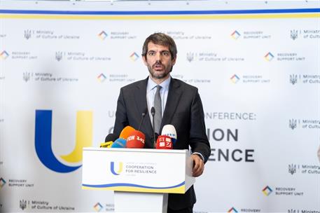 El ministro de Cultura, Ernest Urtasun