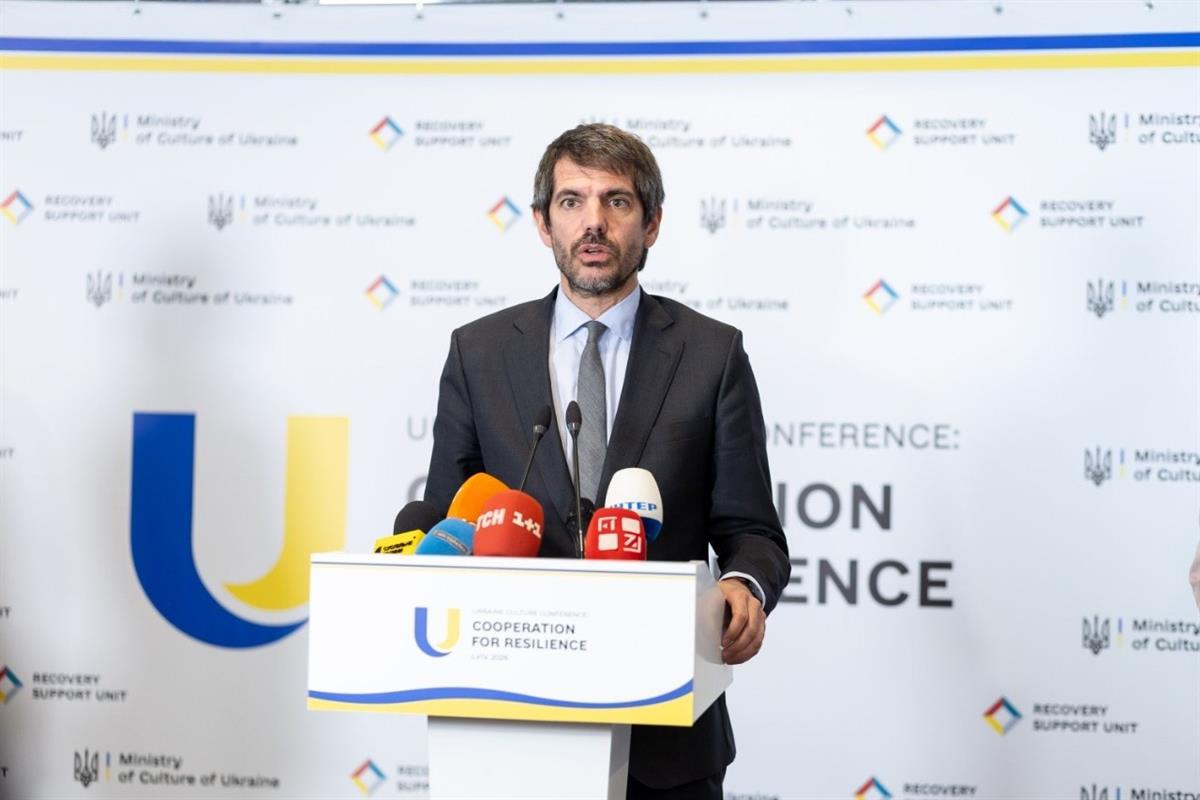 El ministro de Cultura, Ernest Urtasun