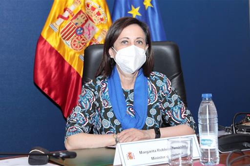 La ministra de Defensa, Margarita Robles