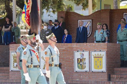 La ministra Margarita Robles ha presidido el homenaje