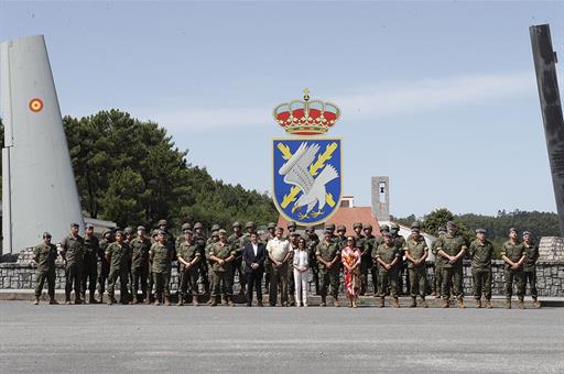 La ministra de Defensa en funciones, Margarita Robles, visita la Brigada Logística ‘Galicia’ VII (BRILAT) en Pontevedra