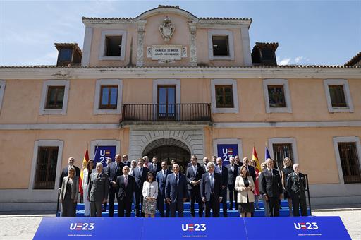 La ministra de Defensa en funciones, Margarita Robles, participa en la reunión informal de ministros de Defensa de la UE