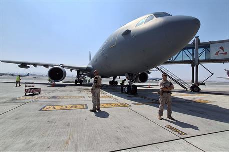 6/03/2026. Segundo avión con evacuados desde Oriente Próximo