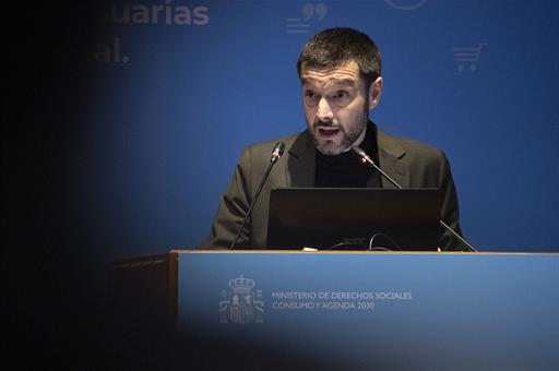 El ministro de Derechos Sociales, Consumo y Agenda 2030, Pablo Bustinduy
