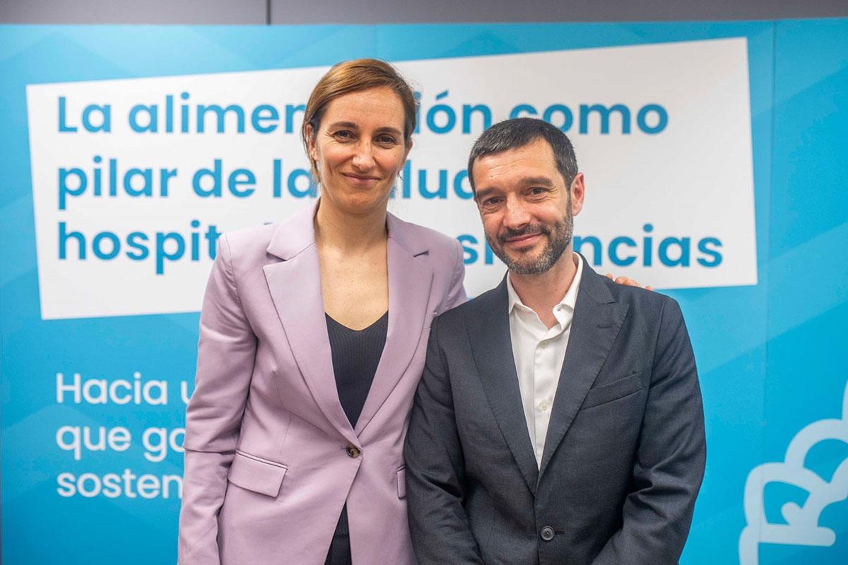 Los ministros en la reunión