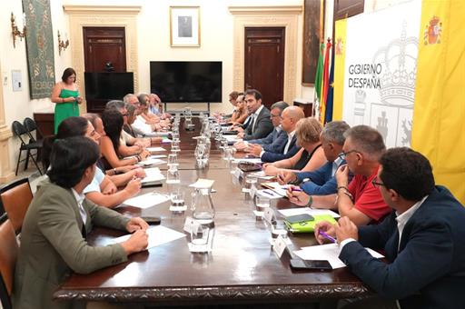 El vicepresidente Carlos Cuerpo, reunido con alcaldes de la provincia de Granada