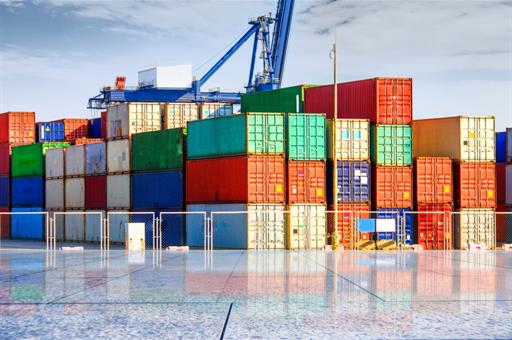 Almacenamiento de contenedores de mercancias