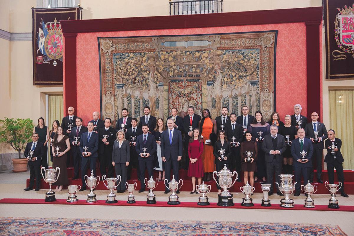 Foto de familia del acto