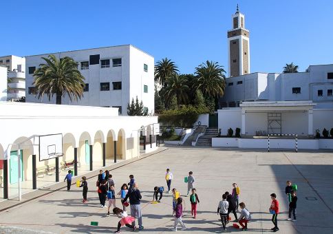 Imagen del colegio español en Tánger